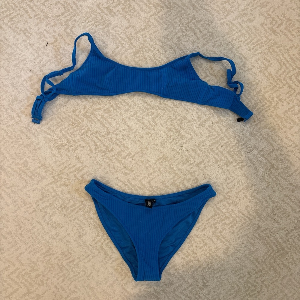 Triangl Swimwear Blue Bikini Set